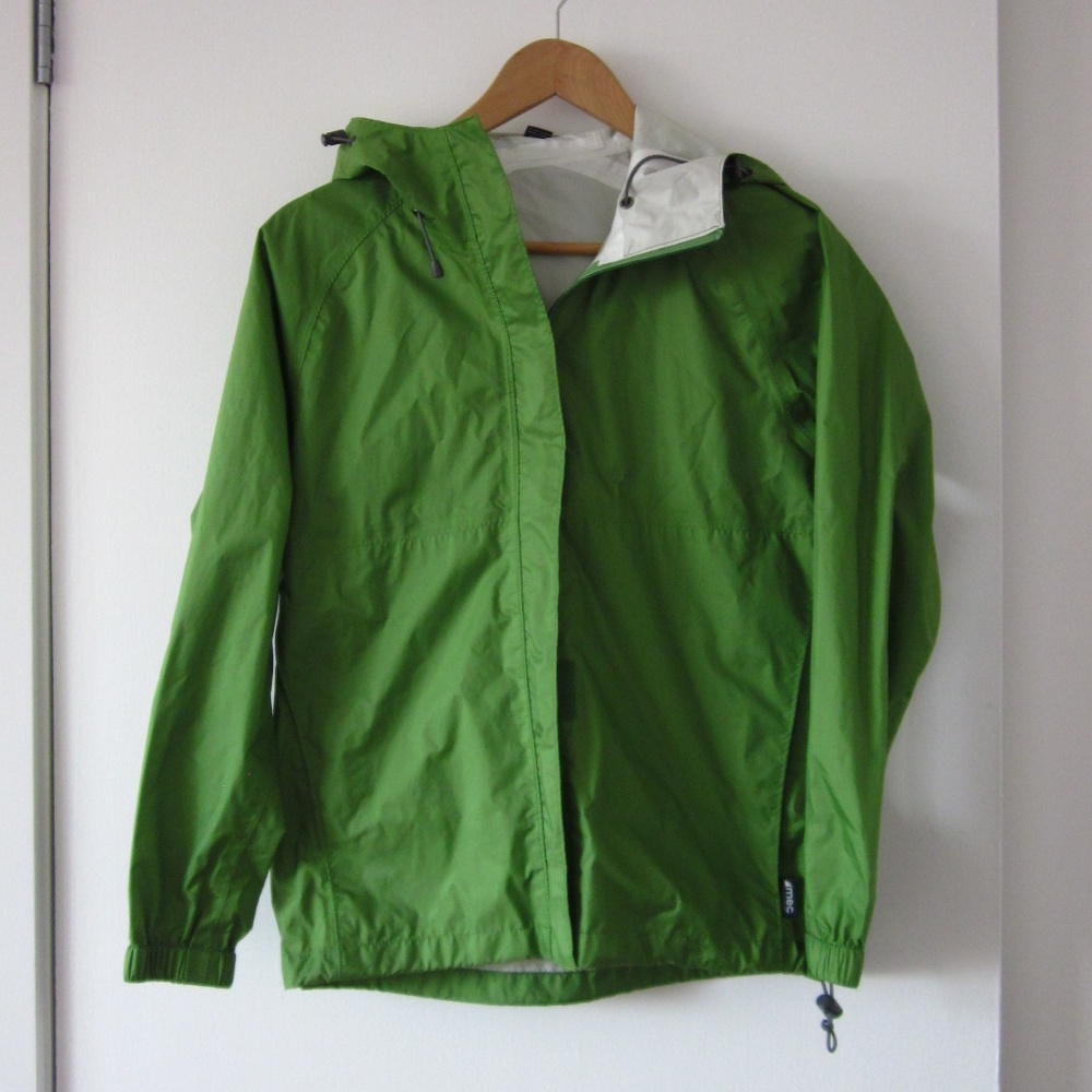MEC Mountain Equipment CO-OP - Green Rain Jacket